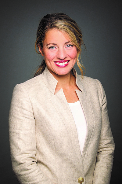 L'honorable Mélanie Joly